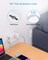 Surge Protector Power Strip, Extension Cord with Multiple Outlets, 5 Ft Ultra Thin Flat Plug 8 Outlets 4 USB Ports(2USB C), 1080J Outlet Extender for Home Office College Dorm Room Essentials